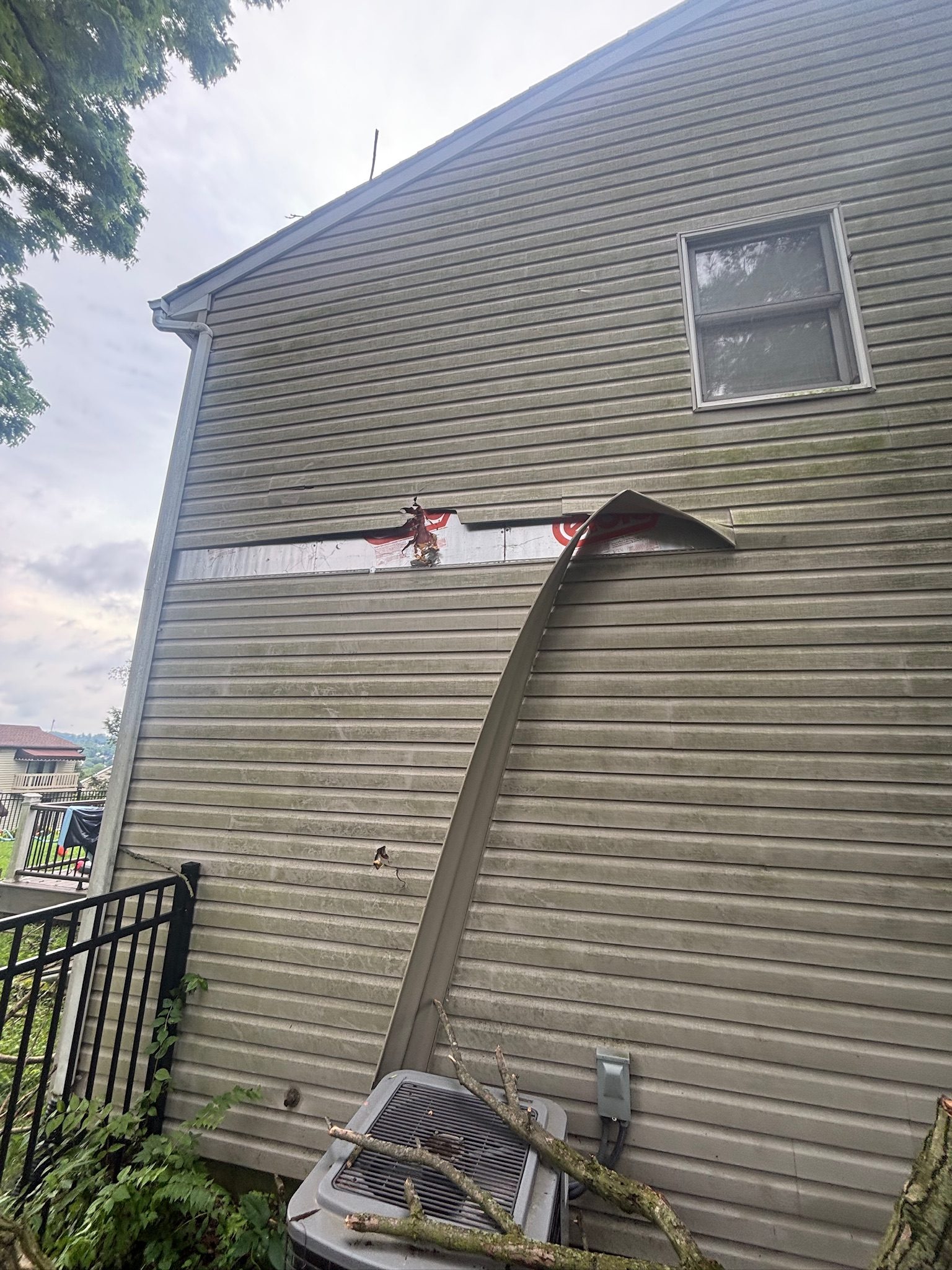 Gutter and downspout detail in Exeter, PA