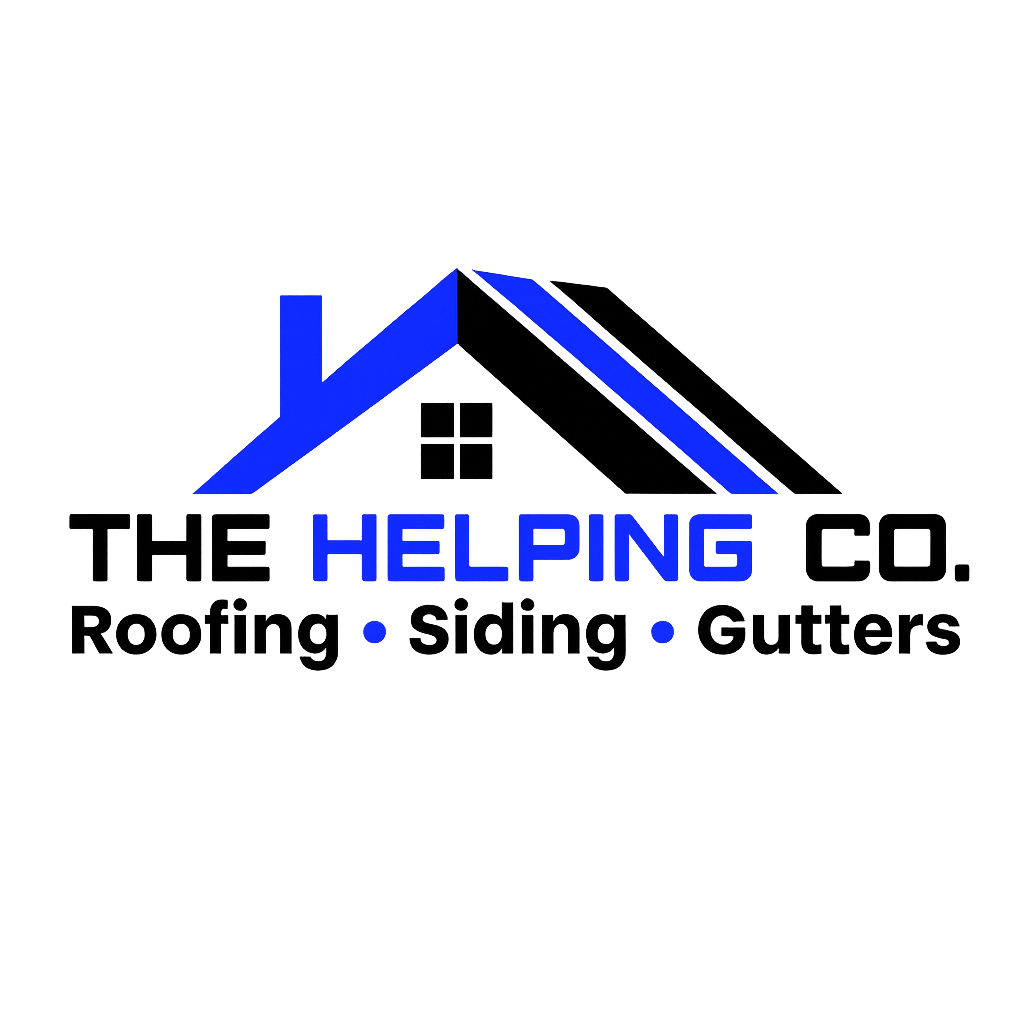 The Helping Company original logo — Roofing, Siding and Gutters in Reading, PA