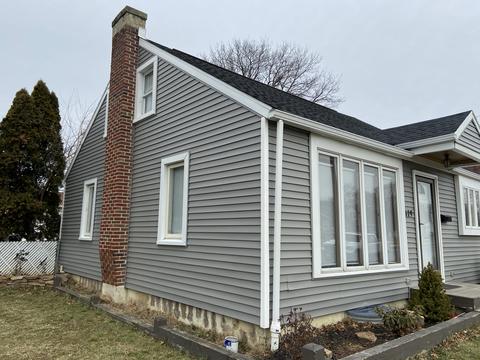 Gray ranch home exterior new roof — Sinking Spring, PA