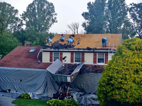 Home exterior with new roof — Sinking Spring, PA