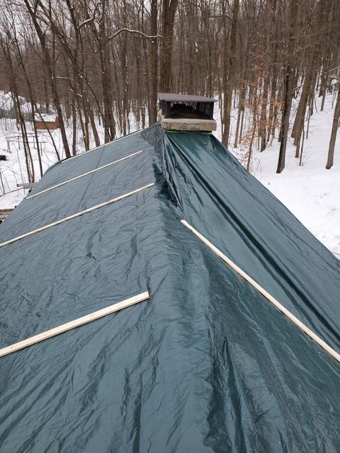 Low slope membrane roof detail — Mohnton, PA