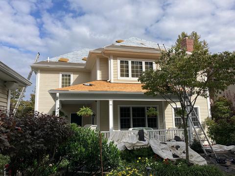 Luxury two story stone home exterior — Pottstown, PA