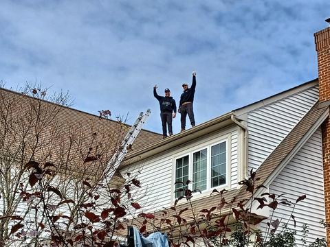 Roof storm damage inspection — Reading, PA