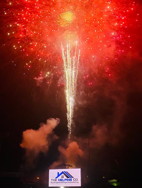 The Helping Co. fireworks event