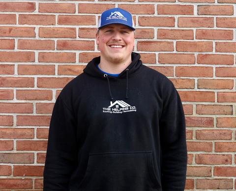 The Helping Co. team member branded hoodie