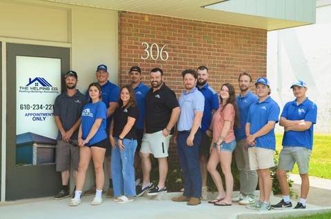 The Helping Co. team office group photo
