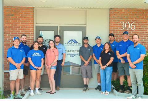 The Helping Co. team photo office