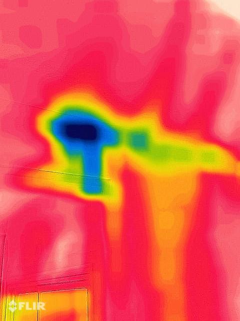 Thermal imaging wall corner scan — Elverson, PA