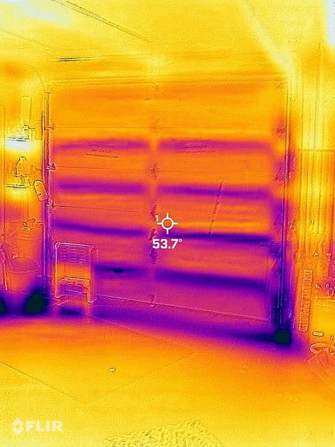 Thermal imaging wall moisture scan — Lebanon, PA