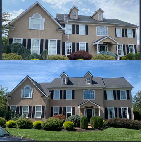 Two story home exterior roof replacement — Reading, PA
