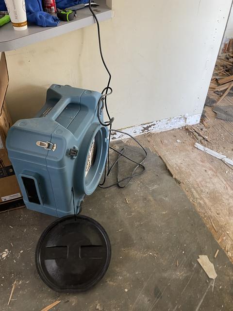 Water damage drying air mover dehumidifier — New Holland, PA
